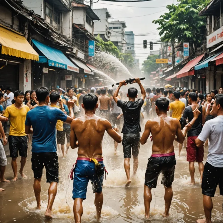 Festivalul Apei Songkran: Sărbătorește Tradiția Vibrantă a Thailandei