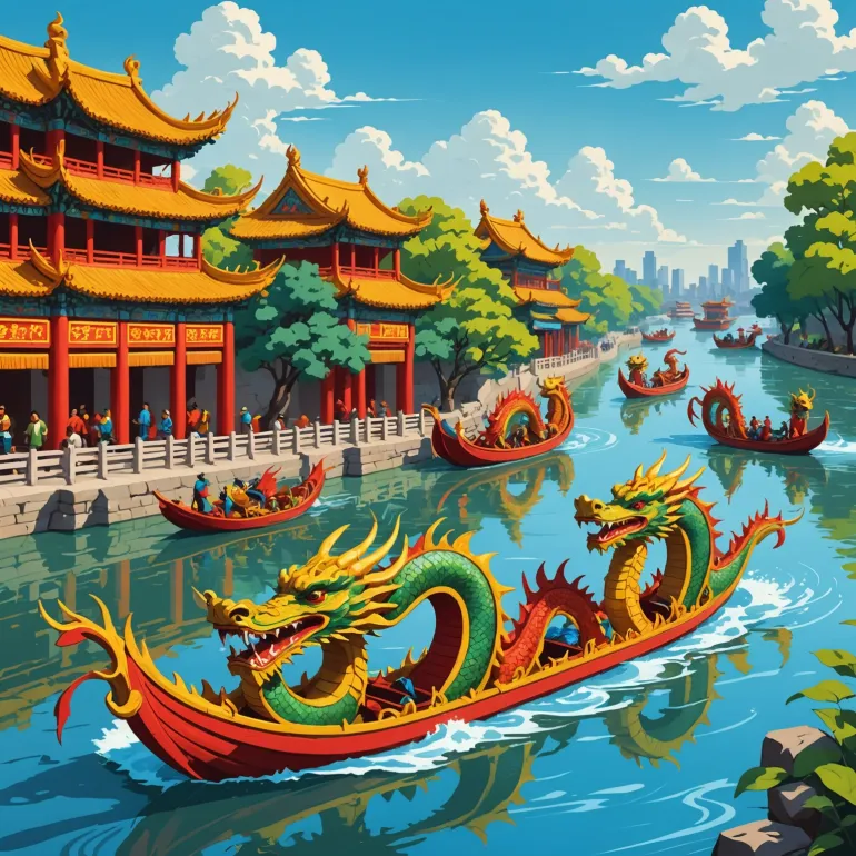 Tradiția Chineză a Festivalului Bărcilor Dragon: Sărbătorește Cursele Vibrante din China