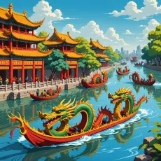 Tradiția Chineză a Festivalului Bărcilor Dragon: Sărbătorește Cursele Vibrante din China